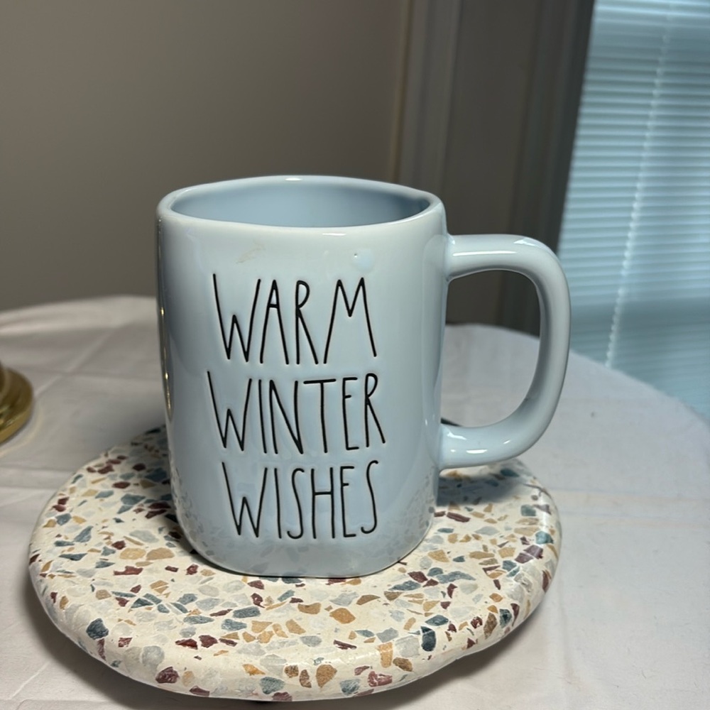 Rae Dunn Warm Winter Wishes coffee/tea mug